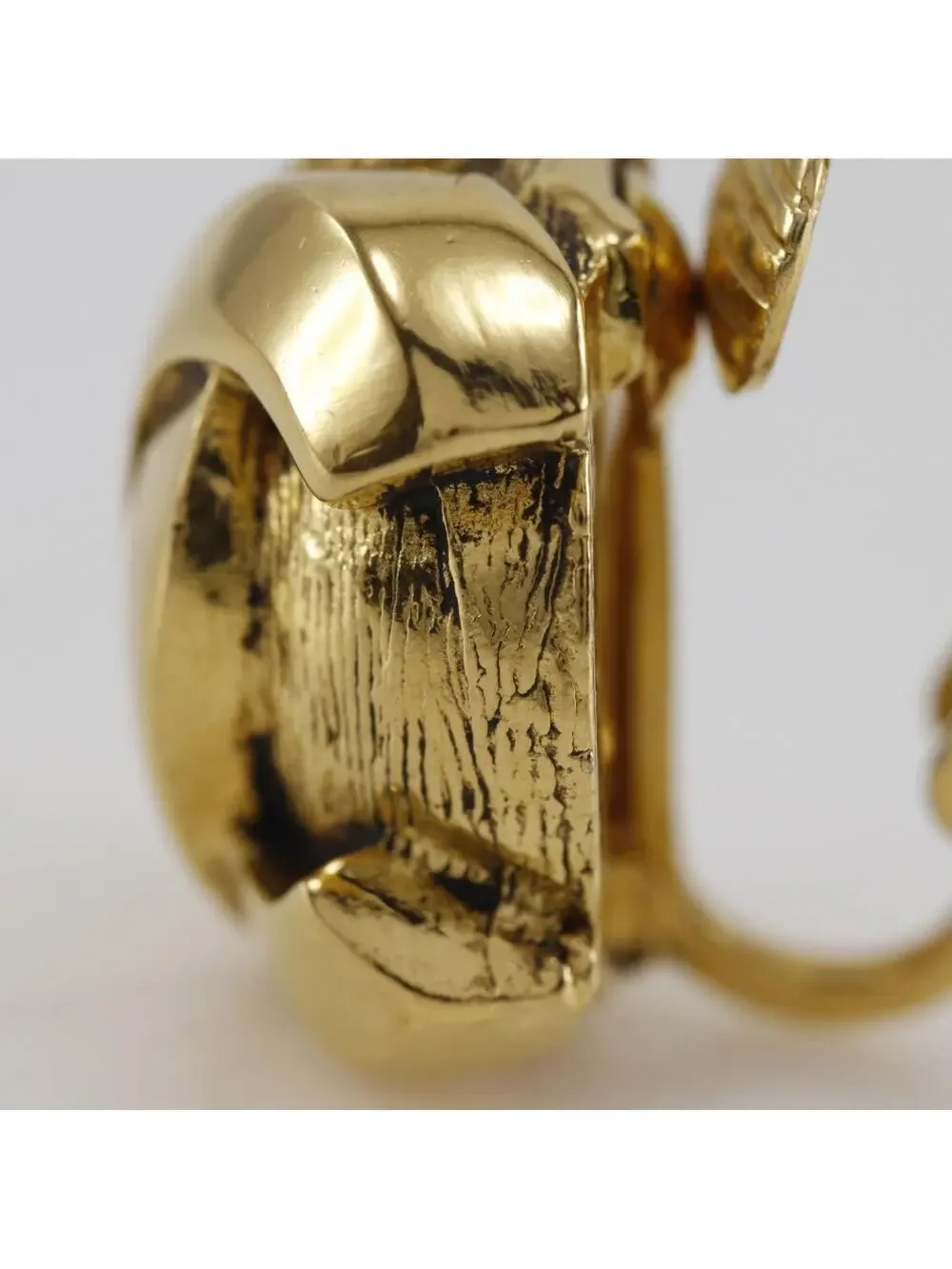 Chanel Cc Logo Clip-On Earrings Metal #228860C72B